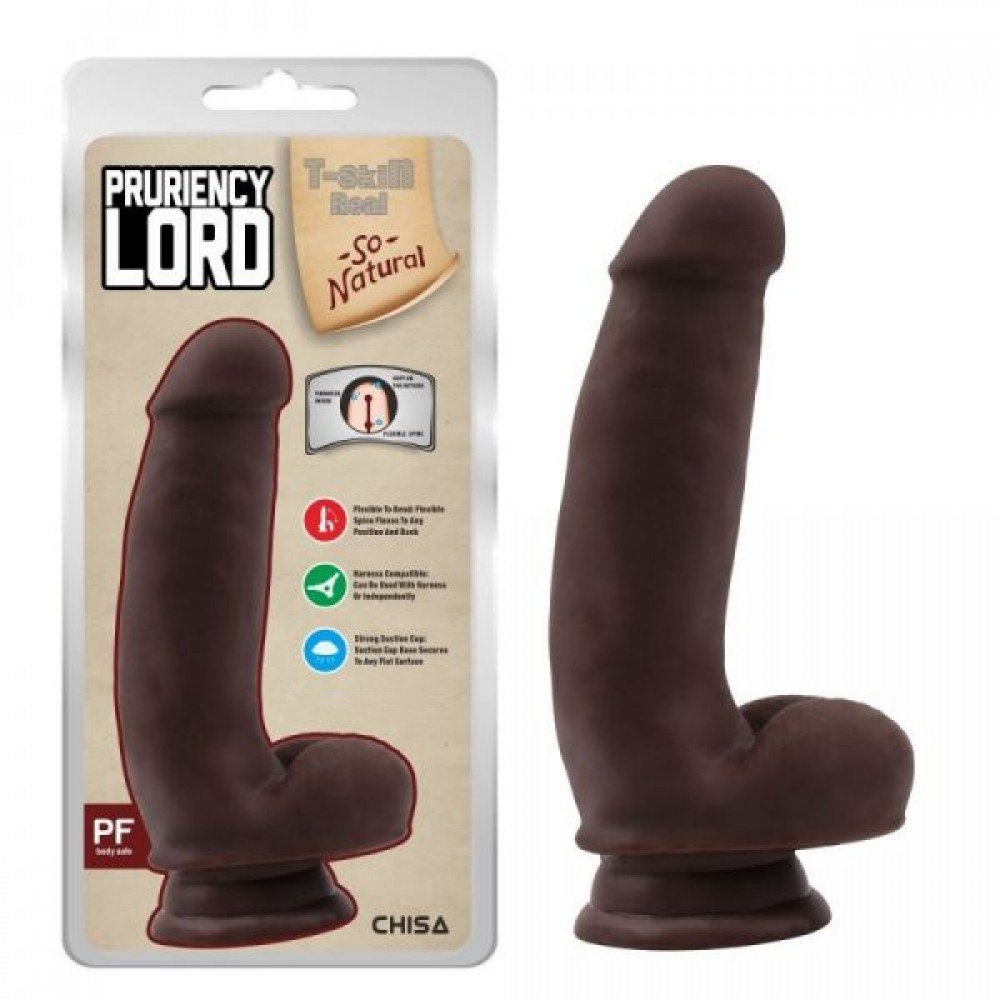 Фаллоимитатор Pruriency Lord, Brown 291850 CHISA