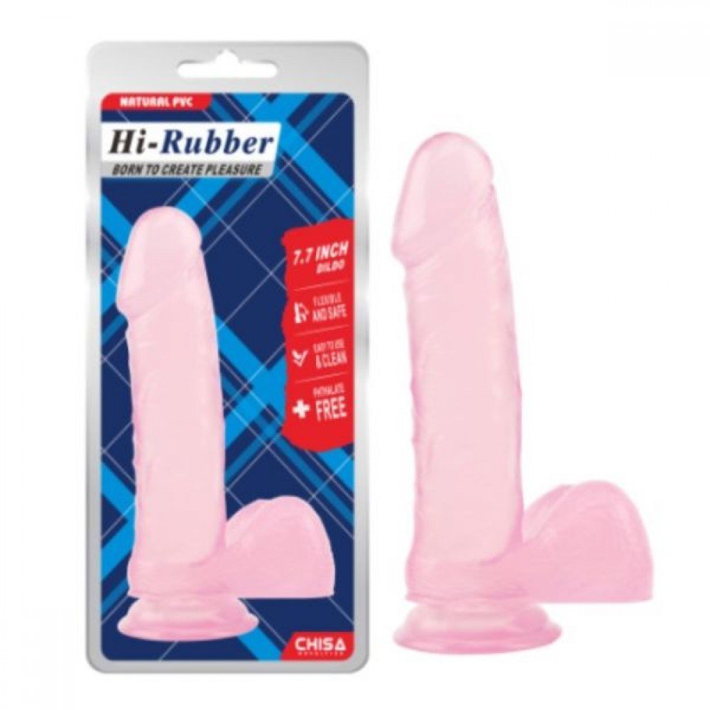 Фаллоимитатор 7.7 Inch Dildo, Pink 291890 CHISA