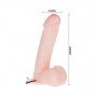Вибромассажер на присоске Dong, Flesh 30020 LYBAILE