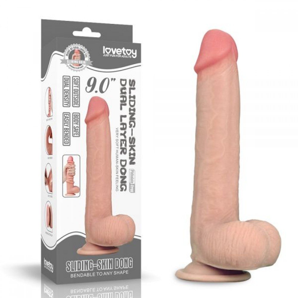 Фаллоимитатор 9'' Sliding-Skin Dildo 310102 LOVETOY