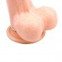 Вибромассажер JAMES DEEN 8.5" Vibrating Dildo, Flesh 291656 CHISA