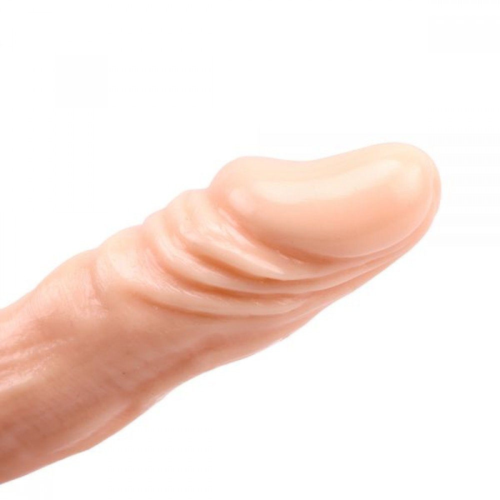 Вибромассажер JAMES DEEN 8.5" Vibrating Dildo, Flesh 291656 CHISA