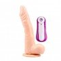 Вибратор с вращением JAMES DEEN 8.5" Vibrating and rotating Dildo, Flesh 291715 CHISA