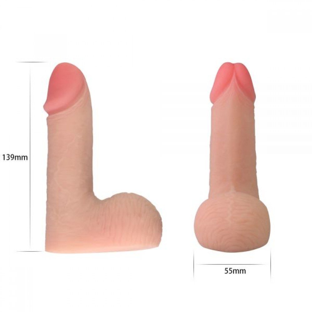 Фаллоимитатор мягкий 5.5'' Skinlike Cock 310056 LOVETOY