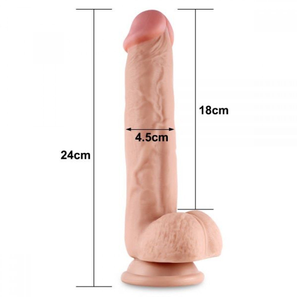 Фаллоимитатор 9.5'' Sliding-Skin Dildo 310103 LOVETOY