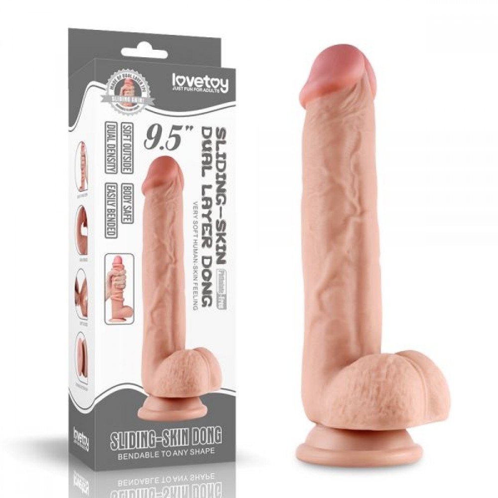 Фаллоимитатор 9.5'' Sliding-Skin Dildo 310103 LOVETOY