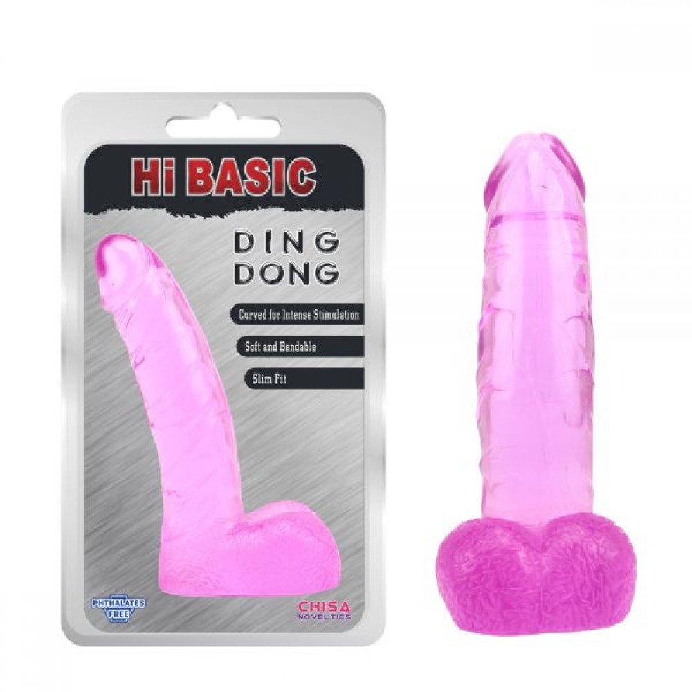 Фаллоимитатор Ding Dong, Pink 291432 CHISA