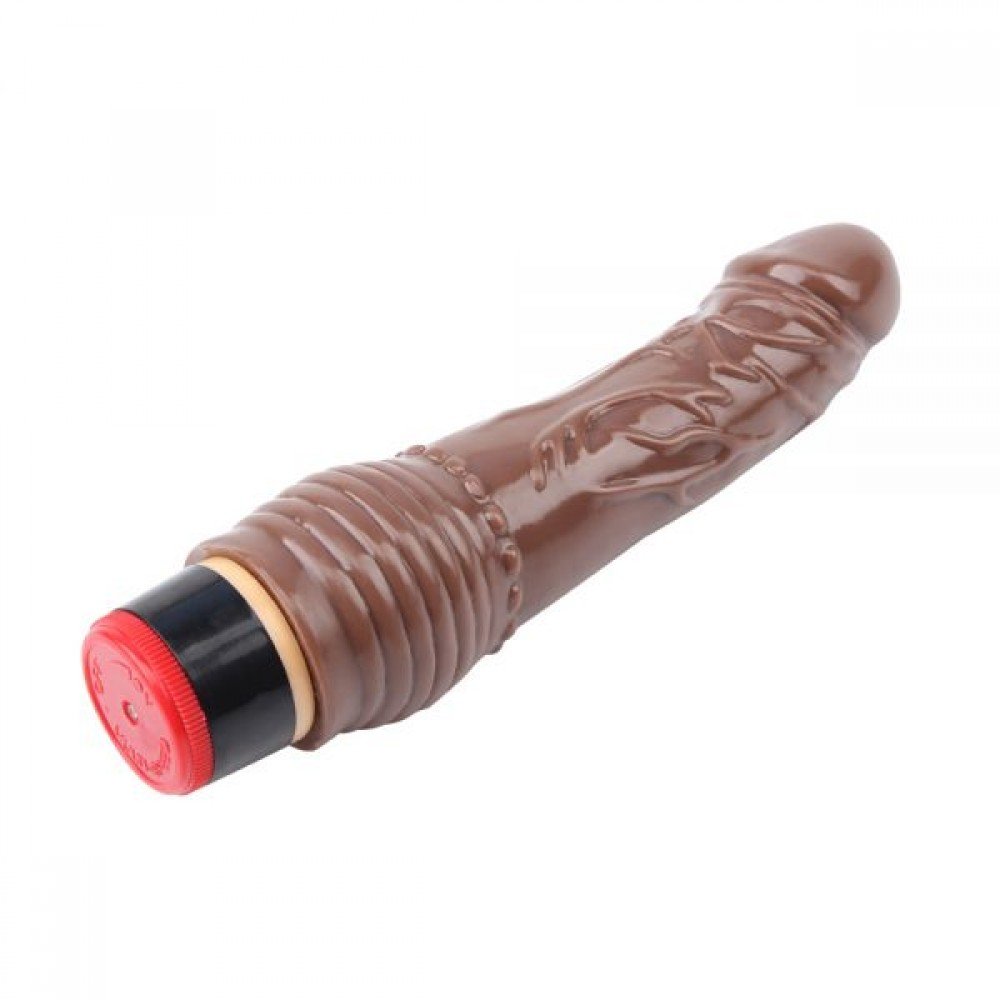 Вибромассажер 7.6” Vibe Cock, Brown 291635 CHISA