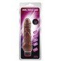 Вибромассажер 7.8” Vibe Cock, Brown 291647 CHISA
