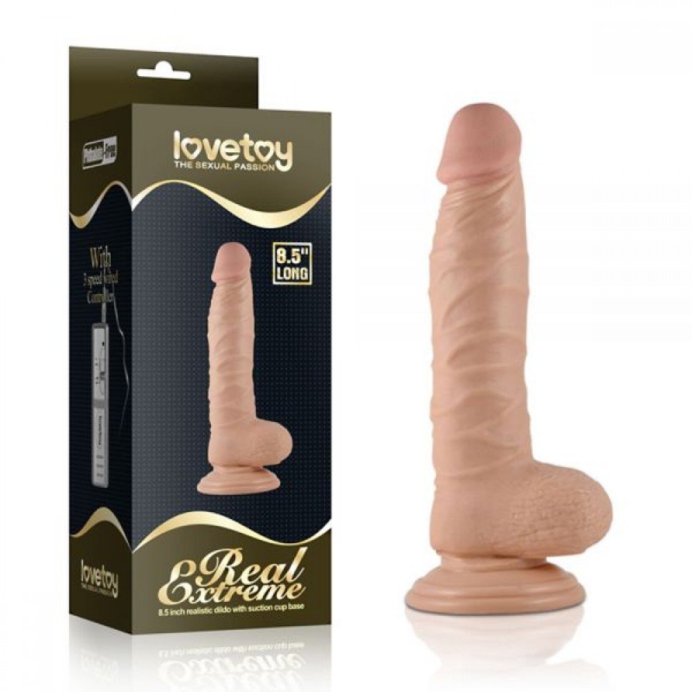 Фаллоимитатор 8.5" Real Extreme Dildo, Flesh 310004 LOVETOY