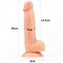 Фаллоимитатор 8" The Ultra Soft Dude, Flesh 310035 LOVETOY