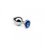 Анальная пробка,Silver Sapphire, S 280955 CRYSTAL