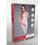 Сетка Bodystocking with hint garter white, S-L (40-46) 285016 LeFrivole