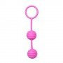 Вагинальные шарики Easytoys Vertical Ribbed Geisha Balls, Pink 281484 EasyToys