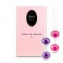 Вагинальные шарики JENA Geisha Balls Purple, Pink 281465 Feelztoys