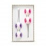 Вагинальные шарики JENA Geisha Balls Purple, Pink 281465 Feelztoys