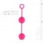 Вагинальные шарики Love balls With Counterweight, Pink 281492 EasyToys
