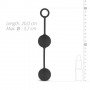Вагинальные шарики Love balls With Counterweight, Black 281493 EasyToys