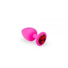 Анальная пробка, Pink Silicone Ruby, S 280741