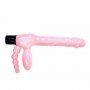 Страпон безремневой анально- вагинальный SUPER STRAPLESS DILDO 30663 LYBAILE