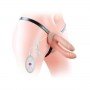 Страпон двойной с вибрацией Unisex Hollow Strap On Vibrating 310470 LOVETOY