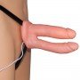 Страпон двойной с вибрацией Unisex Hollow Strap On Vibrating 310470 LOVETOY