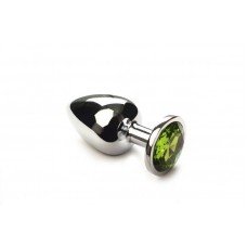 Анальная пробка утяжеленная, Silver Chrysolite, L 281153