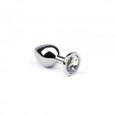 Анальная пробка утяжеленная Silver Diamond, S 281137