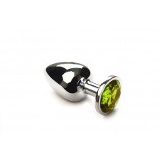 Анальная пробка утяжеленная, Silver Beryl, L 281168