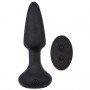 Анальная пробка с вибрацией Smooth Anal Dilator, Black 291033 CHISA