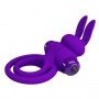 Эрекционное виброкольцо Vibrant penis ring III, Violet 30601 LYBAILE