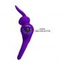 Эрекционное виброкольцо Vibrant penis ring III, Violet 30601 LYBAILE