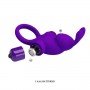 Эрекционное виброкольцо Vibrant penis ring I, Violet 30686 LYBAILE
