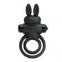 Эрекционное виброкольцо Vibrant penis ring III, Black 30687 LYBAILE