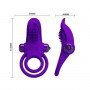 Эрекционное виброкольцо Vibrant Penis Ring, Violet 30595 LYBAILE