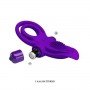 Эрекционное виброкольцо Vibrant Penis Ring, Violet 30595 LYBAILE