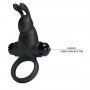Эрекционное виброкольцо Vibrant penis ring I, Black 30596 LYBAILE