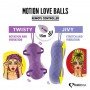 Виброяйцо Remote Controlled Motion Love Balls Twisty, Purple 281459 Feelztoys