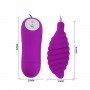 Виброяйцо PLEASURE SHEL SPIRAL, Purple 30107 LYBAILE