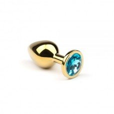 Анальная пробка,Gold Topaz, M 280991