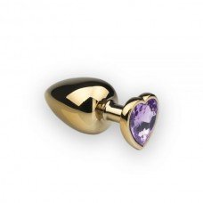 Анальная пробка,Gold Heart Tourmalin, L 281281
