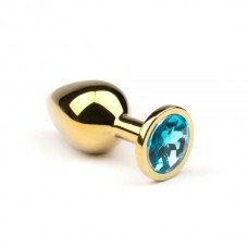 Анальная пробка,Gold Topaz, L 280988