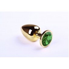 Анальная пробка,Gold Chrysolite, L 280907