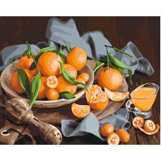 Картина по номерам Мандаринки 40х50 KH5545 Идейка