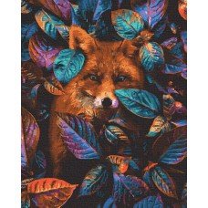Картина по номерам Лиса 40х50 BK-GX34615 Rainbow Art