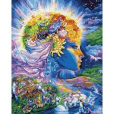 Картина по номерам Покровительница природы 40х50 BK-GX34516 Rainbow Art