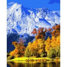Картина по номерам Живописные горы 40х50 BK-GX34600 Rainbow Art