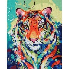 Картина по номерам Красочный тигр 40х50 BRM33906 Rainbow Art