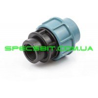 Муфта внутренняя резьба 40x1 Santehplast Сантехпласт 