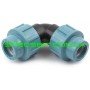 Колено зажимное 25x25 Santehplast (Сантехпласт)